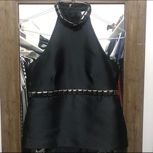 Burberry London - Black fancy night out top
